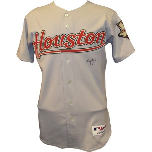 Roger Clemens Autographed Houston Astros Grey Jersey