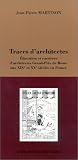 Revue Anthropos  / Traces d'architectes