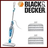 Black & Decker AutoSelect Steam Mop Plus 2 Heads