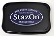 Tsukineko StazOn Solvent Inkpad, Midnight Blue