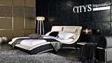Napoli Contemporary Platform Bed (King Size). Napoli Contemporary Platform Bed (King Size).