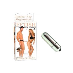 Pipedream Products Beginner's Hollow Strap-On Flesh Adult Sex Toy Kit