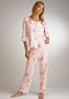 Carole Hochman Alluring Rose 3pc Set Sleepwear