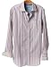 Banana Republic Men's Contrast Color Multi-Stripe Shirt