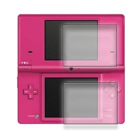 Anti Scratch LCD Screen Protector Pack for Nintendo DSi Handheld Games Console. Protects both top and bottom screens!