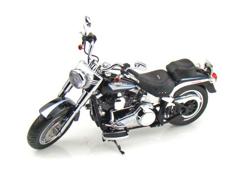 2010 Harley-Davidson FLSTF Fat Boy 1/12 Vivid Black