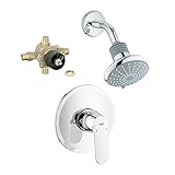 Grohe K35020-35015R-000 Eurosmart Shower/Tub Faucet with Rough-In [並行輸入品]