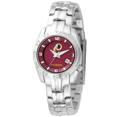 Fossil Washington Redskins Ladies Stainless Steel Analog Sport Watch