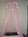 Pink with Daisies NEW BED Canopy Mosquito NET Crib Twin