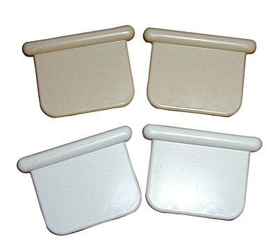 Childrens Toyshop  Kitchen & Housewares : Amerock Cut to Fit Sink Tray End Caps White (Pair)