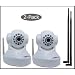 Foscam FI8918W Wireless IP Camera, White (2-Pack)