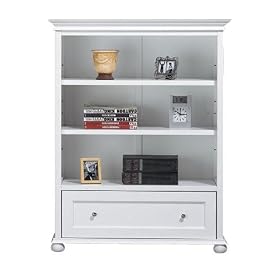 Hampton Bay 31w Three shelf Bookcase, THREE SHELF, WHITE by Home Decorators Collection