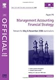 CIMA strategic level. Paper P9, Management accounting financial strategy