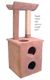 The Pepper Kitty Condo : Color GREEN : Size FLAT SHELF