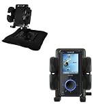 Sandisk Sansa E250 Car Bean Bag Dash & Windshield Holder - Gomadic Brand