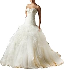 Sexy  Floor Length Organza Sequined Beaded  Lace-Up 2015  Ball Gown Bandage Dress/Evening Dress/Prom Dress/Party Dress/Wedding Dress  With Ruffles