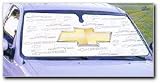 Plasticolor Cool White Auto Sunshade Chevrolet