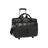 McKleinUSA Roosevelt 84555 R Series 17-Inch Detachable-Wheeled Laptop Case (Black)