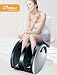 Masse ME-A51 La Comfy Leg Calf Foot Massager, Black