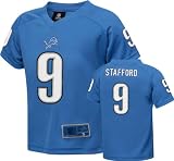 Detroit Lions Kids Blue Reebok Matthew Stafford T-Shirt