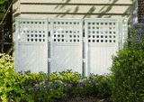 Outdoor Screen Enclosure - White