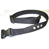 Grain Valley 1" Replacement Strap, Color: Black. Sold Per Each. Fits Most PetSafe Bark Collars and Many Containment Collars. (No-Bark Collars / Accessories)
