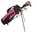 Search : Accu-Length Expandable Junior Clubs AL1000 Girl's Starter Set - Pink, Height range 44