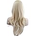 YOPO Wig 28'' Long Wavy Curly Wigs for Women Synthetic Cosplay Costume Party Full Daily Wig, Heat Resistant Wigs