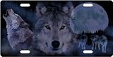 "Wolf Pack" Custom License Plate Novelty Tag from Redeye Laserworks