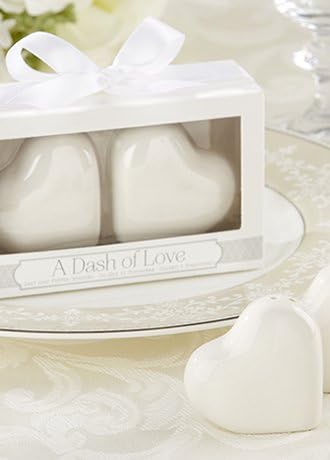 Dash of Love Salt and Pepper Shakers Set of 2