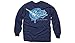 Costa Retro Men's LS T-Shirt Navy L