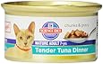 Hill's Science Diet Mature Adult Tender Tuna Dinner Chunks and Gravy Cat Food Can, 2.9-Ounce, 24-Pack