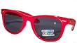 Fun and Funky Red BUDDY HOLLY Wayfarer Style Party Sunglasses