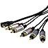 eForCity&reg; Premium HDTV HD AV Component Cable Compatible With SONY PSP 3000