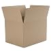 CareMail Recycled Shipping Boxes, Small Foldable Box, 12 x 12 x 8 Inches, Brown, 12 Pack (1143556)