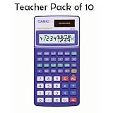 Casio Fraction Mate Scientific Calculator Teacher 10/Pack