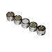 Kitchen & Housewares : Lipper International 6500 Soho Stainless Steel Magnetic Containers,  Set of 5