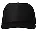 Summer Foam Mesh Trucker Cap - Black