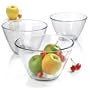 Anchor Hocking 3-Piece Contemporary Serving Bowl Set