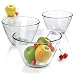 Anchor Hocking 3-Piece Contemporary Serving Bowl Set