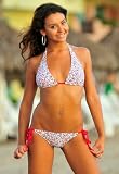 L211 Ditzy Floral Colombian Bikini Top: LL \ Bottom: L bikini models