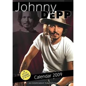Johnny Depp 2009 Poster Wall Calendar by Independence Publications