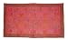 Unique mur indiennes vie sauvage Designer suspendu tapisserie avec du coton Zari et le travail de broderie, 84 x 152 cm