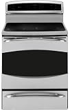 GE Profile : PHB925SPSS 30 Freestanding Induction Range, 5 Cooking Zones, Convection, Self Clean