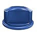 Rubbermaid Commercial Heavy-Duty BRUTE Dome Swing Top Door Lid for 32 Gallon Waste/Utility Containers, Plastic, Blue
