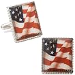 American Flag Stamp Cufflinks