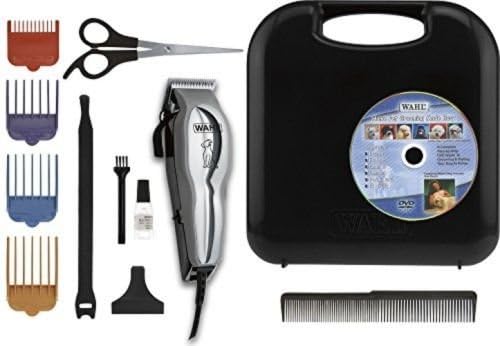 13 Pc Wahl Pet Grooming Pro Kit Electric Hair Shears Clipper Dog Cat Trimmer