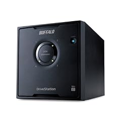 Buffalo DriveStation Quad HD-QL8TU3R5-EU 8TB externe Festplatte (8,9 cm (3,5 Zoll), 7200 rpm, 32MB Cache, SATA, USB 3.0)