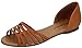 Women's D'Orsay Slip On Flat Sandals