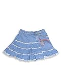 Wild Mango - Girls Denim Skirt, Blue
